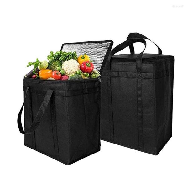 Borse portaoggetti Borsa da viaggio per il pranzo 31L Picnic Campeggio Dispositivo di raffreddamento isolato Cibo fresco Bevanda extra large