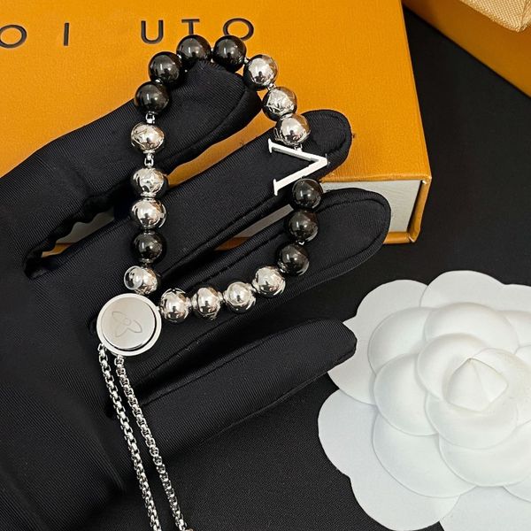 Boutique Braccialetti con perline magnetiche Bracciale regalo d'amore di alta qualità Donna Accessori per gioielli di moda romantici Bracciale con catene di gioielli per feste di nozze