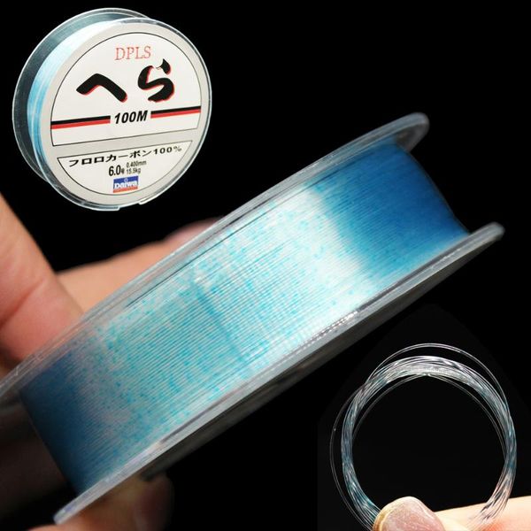 Filo intrecciato GOBYGO 100m Invisibile Spotted 3D Pesca Fluorocarbon Super forte Maculato Carpa Nylon