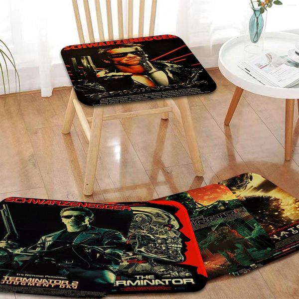 Cuscino classico film di fantascienza The Terminator stampa nordica sedile ufficio pranzo sgabello pad spugna divano tappetino antiscivolo