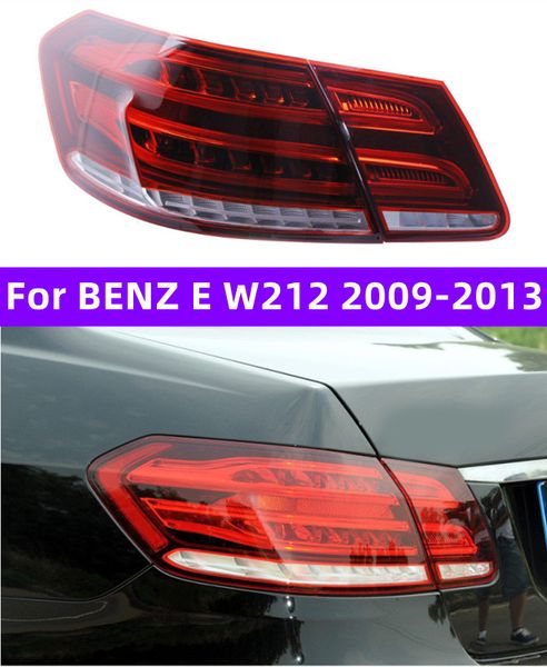 Tuning auto Fanali Posteriori Per BENZ E W212 Lampada di Coda A LED 2009-2013 Aggiornamento 2014 Stile Posteriore Nebbia Freno indicatore di direzione fanale posteriore