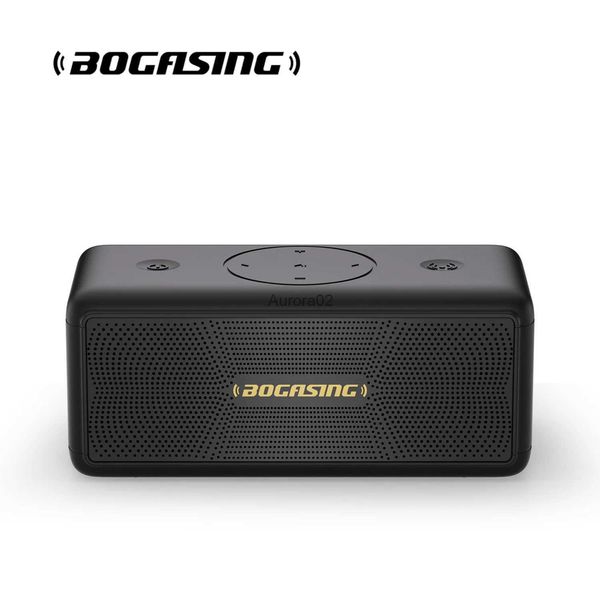 Компьютерные колонки BOGASING M5 Bluetooth-динамик 40 Вт Bluetooth 5.3 Беспроводные колонки с объемным звуком на 360 градусов IPX7 Водонепроницаемый 30 часов воспроизведения YQ231103