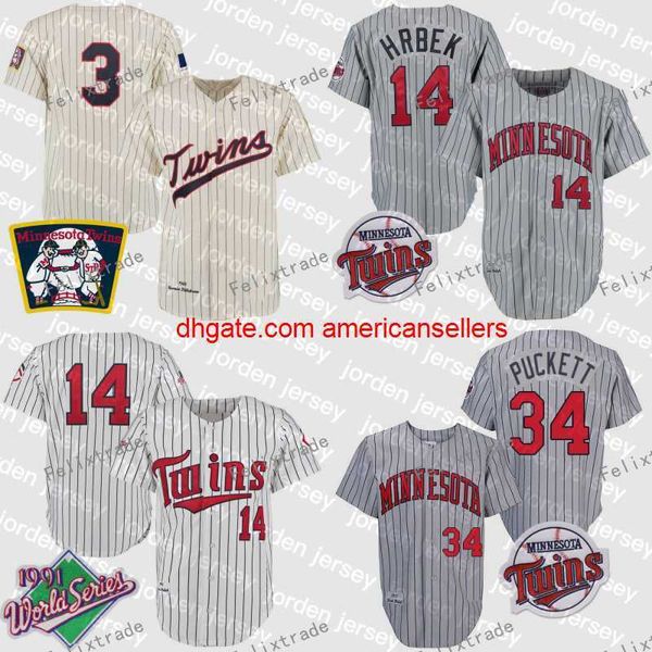 Baseball Jerseys MN 1969 3 Harmon Killebrew 1987 28 Bert Blyleven 1991 Kent Hrbek Kirby Puckett Vintage Retro Throwback