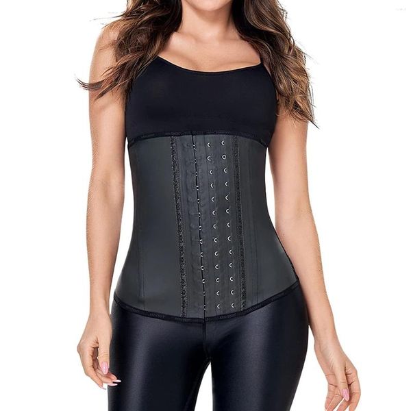 Damen-Shaper Fajas Colombianas, hochkomprimiertes Latex-Taillentrainer-Korsett, Body-Shapewear, Damen-Binder und Bauchtrimmer, flacher Bauch