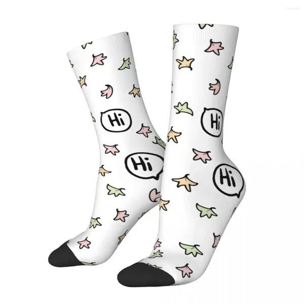 Herrensocken Männer Frauen Heartstopper Charlie und Nick Hi Soft Funny Happy Harajuku Merchandise Middle TubeSocks Kleine Geschenke