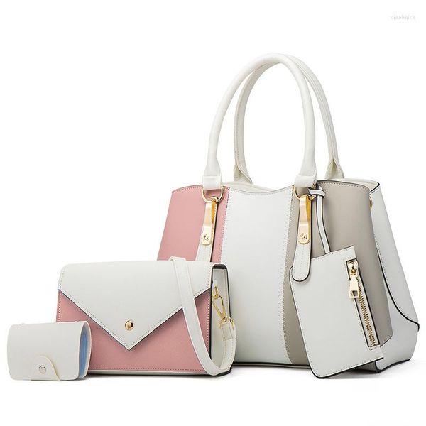 Gürteltaschen 2023 Multi Piece Cover Mother Bag Fashion Color Contrast One Shoulder Handtasche Messenger