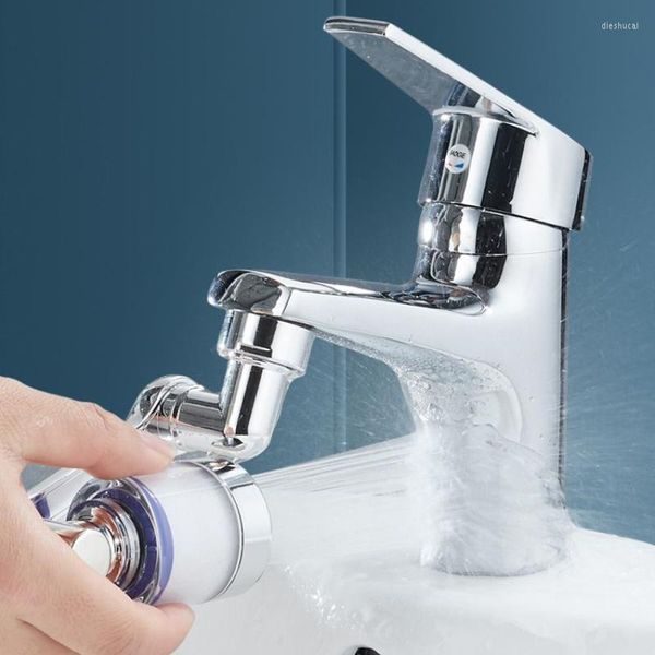 Küchenarmaturen Mechanischer Arm mit Filter Universal Wasserhahn Bubbler Waschbecken 1080 Grad drehbare Toilette Spritzwassergeschützt