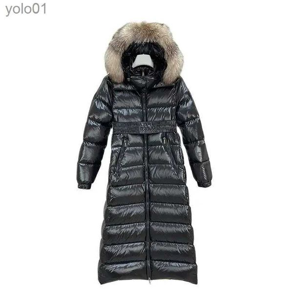 Damen Pelz Kunstpelz Hut Fluff Mode Neue Frauen Winter Stil High-End Luxus Lange Daunenmantel Hohe Qualität Y2K Kleidung Design Marke Einfache Frau TopsL231109