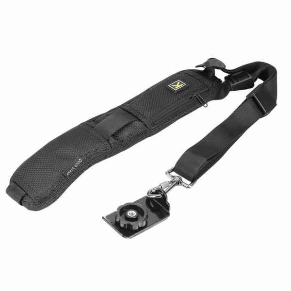 Freeshipping Top Quality Belt Strap para DSLR Digital Único Ombro Sling SLR Câmera Rápida Aojcf