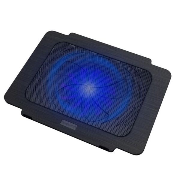 Freeshipping CoolCold USB Super Ultra Shin Shin Laptop Radiatore Pad Pad Notebook Radiatore - Black Dmafi