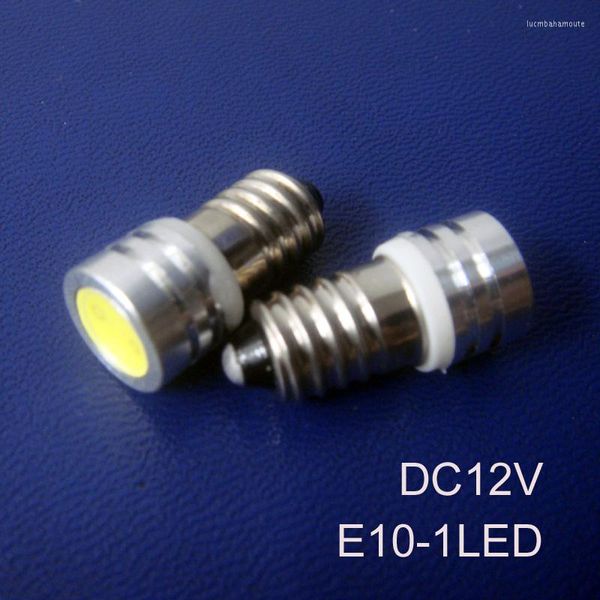 Lâmpada de lâmpada LED 12V de alta qualidade e10 DC12V 500PC/lote