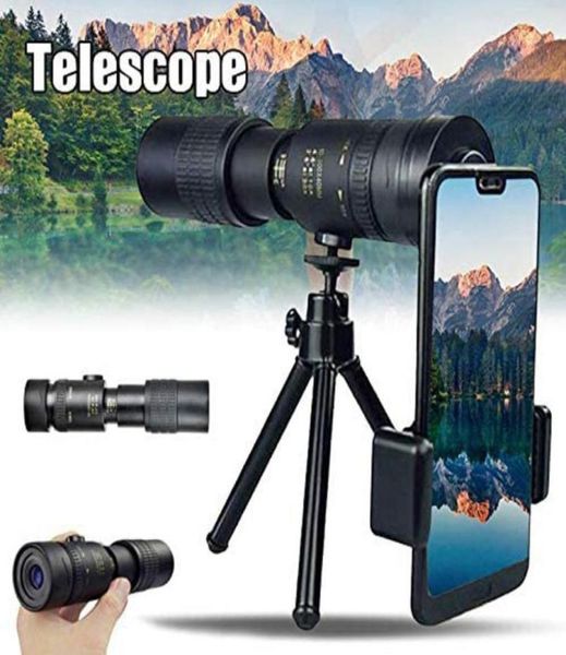 Maschere per feste 4K 10300X40mm Super Telepo Zoom Telescopio monoculare portatile6421867