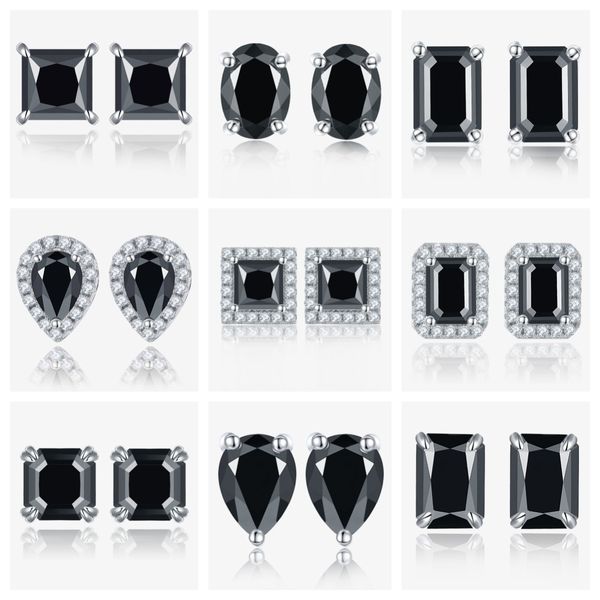 9 desenhos para opções passadas testes brincaros de moissanita Jóias de charme de diamante S925 Sterling Silver Moissanite Men Women Classic Brincos clássicos