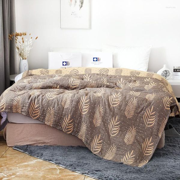 Одеяла морские водоросли бамбуковое хлопчатобумажное лоскутное полотенце для взрослых одеяло одеяло для кондиционера