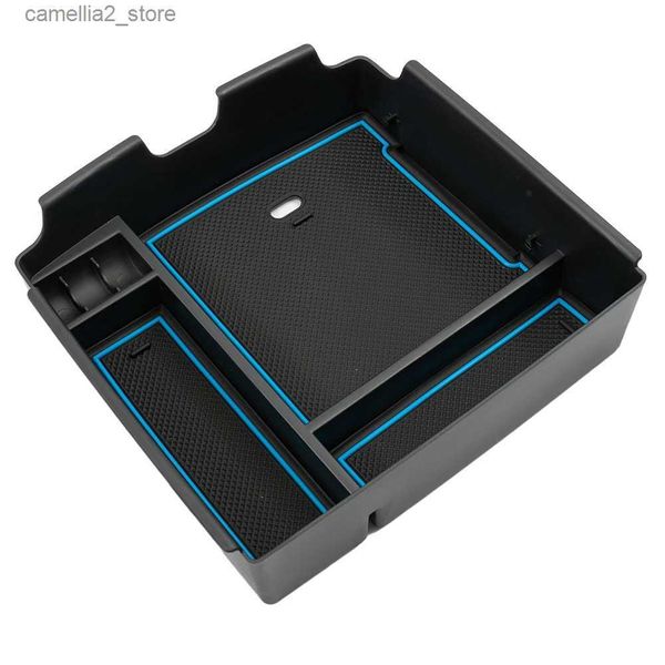 Organizer per auto Scatola portaoggetti per bracciolo centrale per Kia Carnival KA4 2022 Accessori interni Console centrale Floccaggio Organizer Containersr Q231109