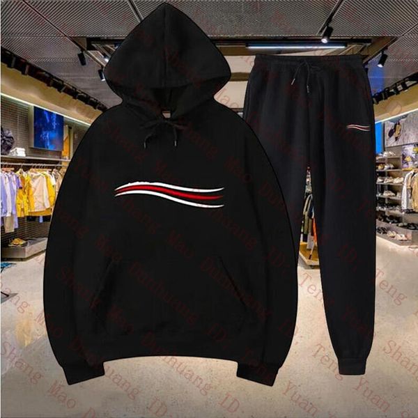 Tasarımcı Set Sweatheruit Trailsuit Erkekler Lüks Sweat Suit Sonbahar Kış Jacke Erkek Jogger Takım elbise Ceket ve Pantolon Setleri Siyah Gri Sporlu Kadınlar Takımcılar Hip Hop Seti