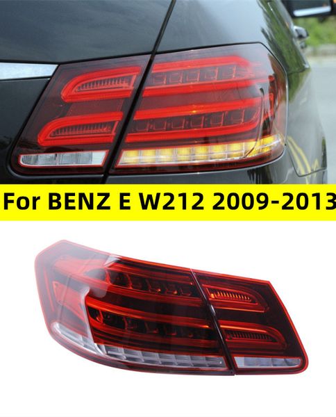 Benz E W212 2009-2013 TAILLIGHT MONTAJI İÇİN ARAÇ DEĞERLENDİRİMİ 2014 Stil Yeni LED Işık Frenleri Ters Vurgulama