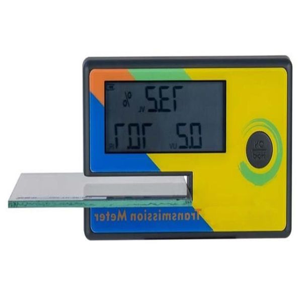 Freeshipping IR UV VL tinta per finestre pellicola solare pellicola per finestre tester misuratore di trasmissione IR 950nm Evtch