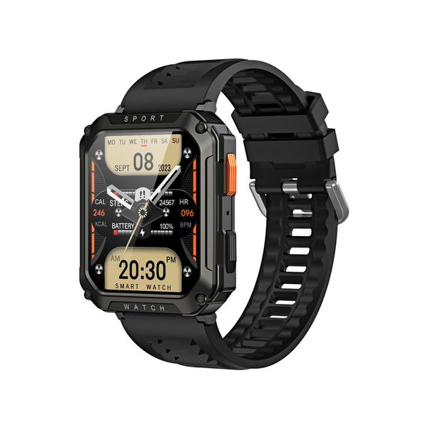 2023 chamada bluetooth relógio inteligente masculino monitor de saúde ai assistente de voz à prova dwaterproof água esportes pulseira masculino smartwatch t8pro