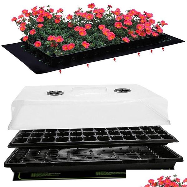 Altre forniture da giardino Tappetino riscaldante per piantine 20X10 pollici 20X20 pollici 48X20 pollici Impermeabile per la germinazione dei semi di piante Propagazione Clone Starter Pad W Otuqu