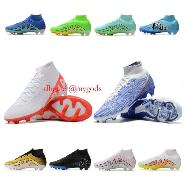 Designer Uomo Scarpe da calcio per bambini Tacchetti Mercurial Superfly Sier Elite Fg Mg Youth Blast Future Z Luminous Dream Speedportal