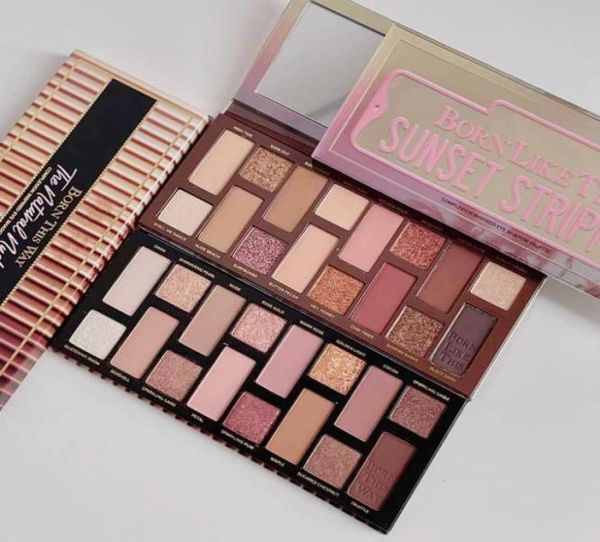 Palette di ombretti in 16 colori Cosmetici Born This WayLike This Ombretto nudo naturale Polvere pressata ad alta pigmentazione Impermeabile Shim2955831