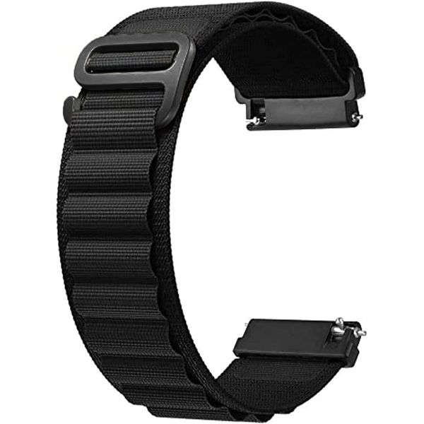 Uhrenarmbänder 20 mm 22 mm Armband Galaxy 4 5 Pro Classic Gear S3 Active 2 Nylon-Loop-Correa-Armband Amazfit GTS 3 Mini Band 231109