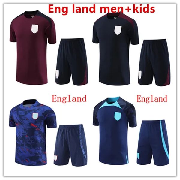 23/24 ENGLANDS Trainingsanzug Fußballtrikots Trainingsanzug KANE STERLING RASHFORD SANCHO GREALISH 22 23 24 England National SHORTS Kit Survêtement SPORTSWEAR77