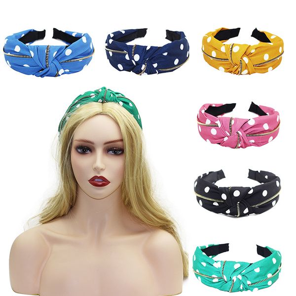 Francês borda larga de malha de algodão headbands luxo feminino menina designer marca carta impressa doce cor urdidura hairpin hairhoop verão ao ar livre esporte acessórios para cabelo