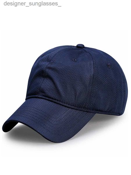 Cappelli a tesa larga avara Testa grande Uomo Estate Asciugatura rapida Cappello sottile Snback Papà Cappello da pesca casual Adulto Taglia grande Visiera curva Golf CS 56-60 cm 60-66 cmL231109