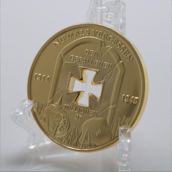 Искусство и ремесла Германия 1914-1945 гг. Поклонная памятная медаль Золотая запоминающаяся памятная монета