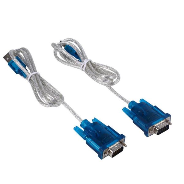 Бесплатная доставка, новый 2 шт. HL-340 USB к последовательному порту RS232, 9-контактный кабель, адаптер последовательного COM-порта, преобразователь Oprks