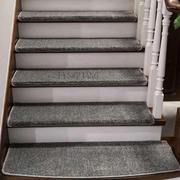 Tapetes cola-livre antiderrapante lavável passo tapete tapete auto-adesivo protetor de escadas segurança mudo tapete de entrada decoração de casa