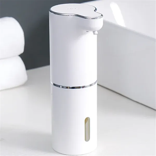 Дозатор жидкого мыла Бесконтактный автоматический пенопласт с зарядкой через USB Умный инфракрасный датчик Дезинфицирующее средство для рук в ванной комнате