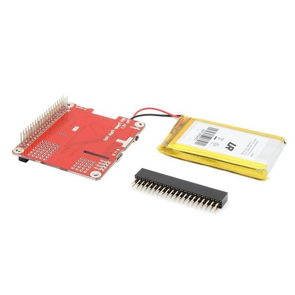 Circuitos integrados NOVO Power Pack Pro V11 Fonte de alimentação de bateria de lítio Módulo de placa de expansão UPS HAT para Raspberry Pi Nwudr