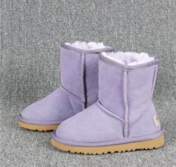 Australiano uGGlys5821 crianças menino menina crianças bebê botas de neve quentes juvenil estudante neve inverno Bailey 2 arcos bota