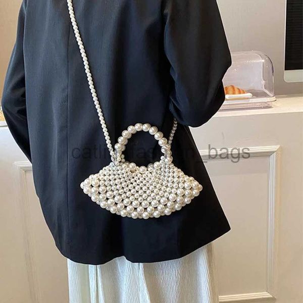 Omuz Çantaları Çanta 2023 Mini Çimen'in Fan Sişik Taşınabilir İçbükey Sape ve Taşınan Kızlar için Yeni Versiyon_Fashion_Bags