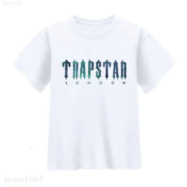 Мужские футболки Trapstar London Мужчины Женщины Модная футболка «Отец и сын Харуку» Одежда для родителей Повседневная футболка с коротким рукавом Футболки с одним вырезом 319