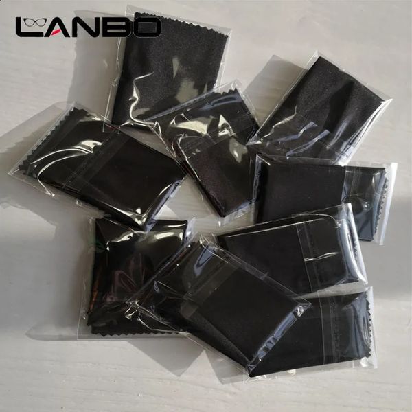 Linsenkleidung LANBO Unabhängige Verpackung 15x15CM Linsenkleidung Reinigungstuch Mikrofaser Sonnenbrillen Brillen Kamera Brillen Staubtücher Tücher 231109