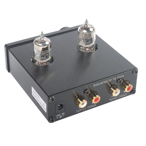 Freeshipping Neuer FX-AUDIO TUBE-01 Mini Hifi Bile 6J1 Röhrenvorverstärker Booster Vorverstärker Galle Buffer Heimkinoverstärker DC12V Ekmga