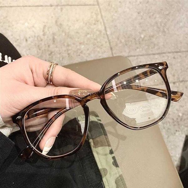 Artistic Retro Anti -Blue Light Glasses Modyable simples moldura insere