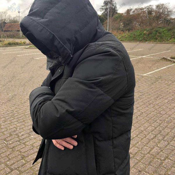 Piumino da uomo Usa canadese popolare inverno caldo classico giacca da uomo moda piumino outdoor Parka piumini isolati Homme Doudoune soprabito cappotto firmato