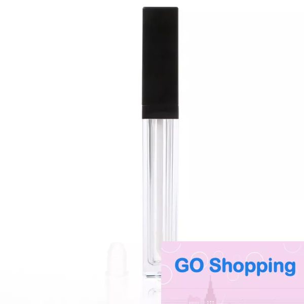 Atacado 5ml Lip Gloss Garrafa de Plástico Recipientes Vazios Clear Lipgloss Tubo Delineador Cílios Recipiente Top Quality