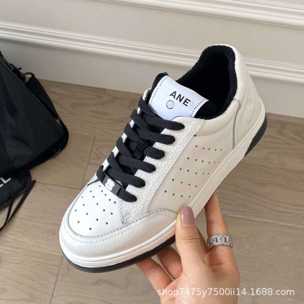 Scarpe designer donna sneaker Chaneles Sneakers panda Sole trasparenti la lettera femminile bianca che abbina sport in pizzo