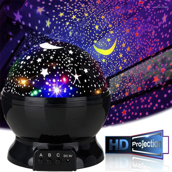 Nachtlichter Sternenhimmel Stern Projektor Licht für Baby Schlafzimmer Dekoration Kind Kinder Geburtstagsgeschenk Geschenk