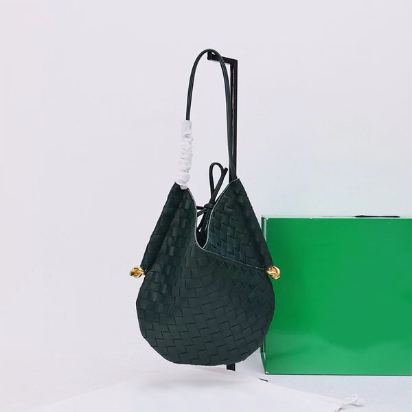 Плетеная кожаная сумка через плечо для женских сумочек, кошельков, подвесок с узлом, сумки из натуральной кожи для распродажи