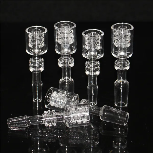 Diamond Knot Quartz Enail Banger Anzug für 20 mmOD Coil Heater 14 mm 10 mm männliche Quarz Banger Nägel für Glaswasserpfeifen Rigs