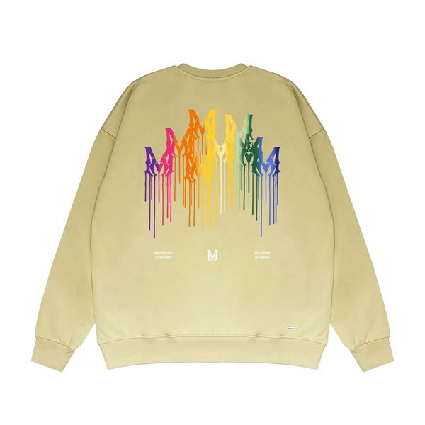 Sweatshirt Sweatshirts Moda Siyah Erkek Mektup Baskı Hoddie Çiftler Top Hoodies Gevşek Artı Beden Külotu Dış Giyim Sweatshirts Amerikan Moda Markası