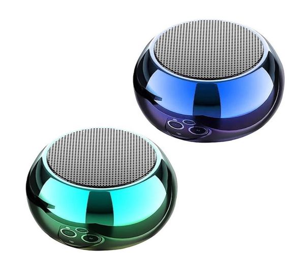 Alto-falante sem fio Bluetooth Mini portátil para casa pequena arma de aço ao ar livre Subwoofer de alto volume Som pequeno para celular inteligente móvel Phon1181885