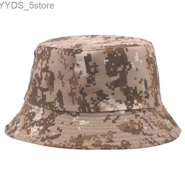 Cappelli a tesa larga Cappelli a secchiello Army Camo Boonie Hat Cappelli a secchiello per esterni di alta qualità Caccia Escursionismo Pesca Arrampicata Cappelli sportivi Uomini Cappelli a secchiello militari YD045 YQ231110